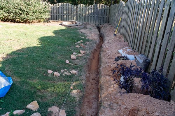 Trench Drain Installation in Avon
