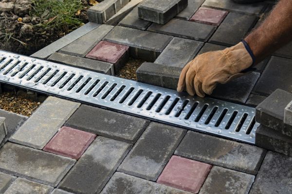 Cost of Patio Drain Installation in Avon