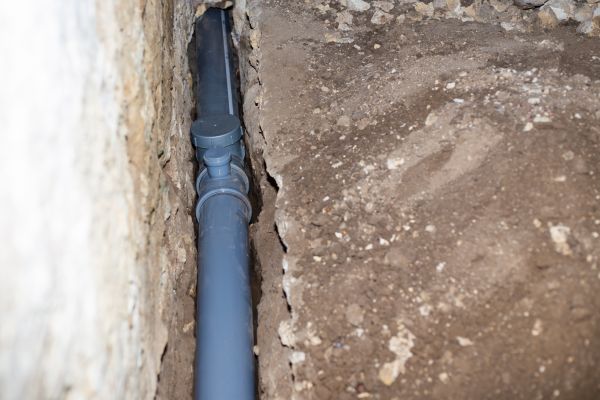 Drain Line Installation in Avon