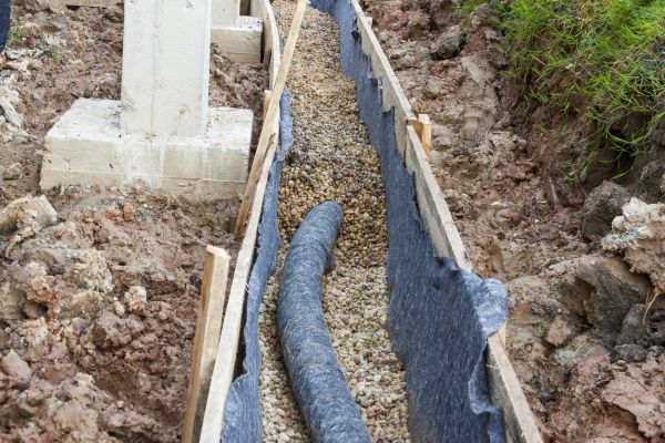 French Drain Installation in Avon