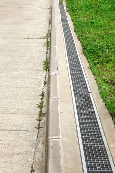 Concrete Drain Installation in Avon
